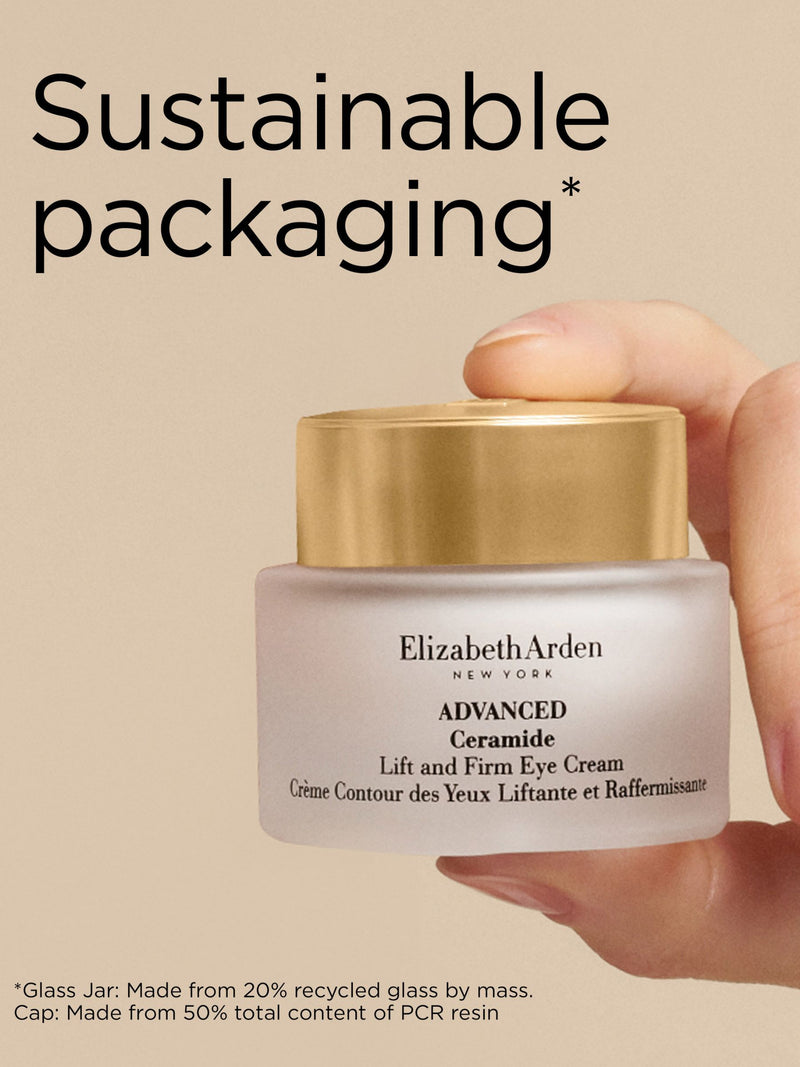 Elizabeth Arden Advanced Ceramide Lift and Firm Eye Cream 15ml, imported from the UK