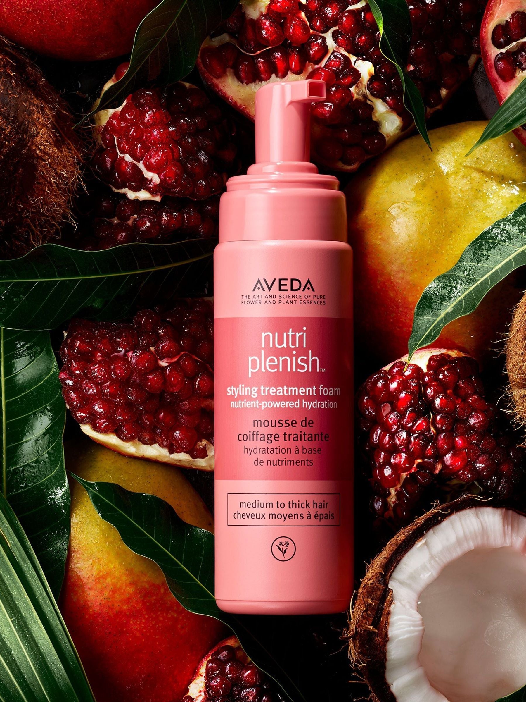 Aveda Nutriplenish Styling Treatment Foam 200ml, UK version