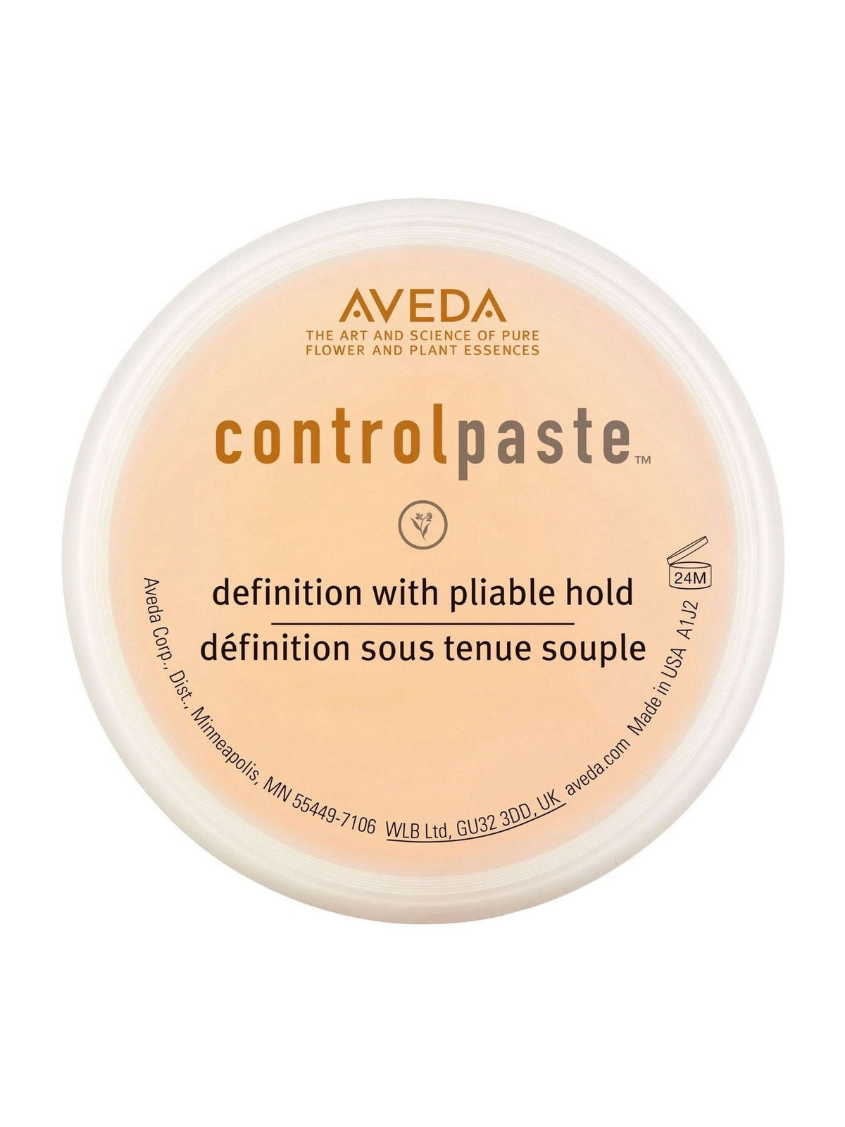 Aveda control hair finishing paste 50ml, UK version