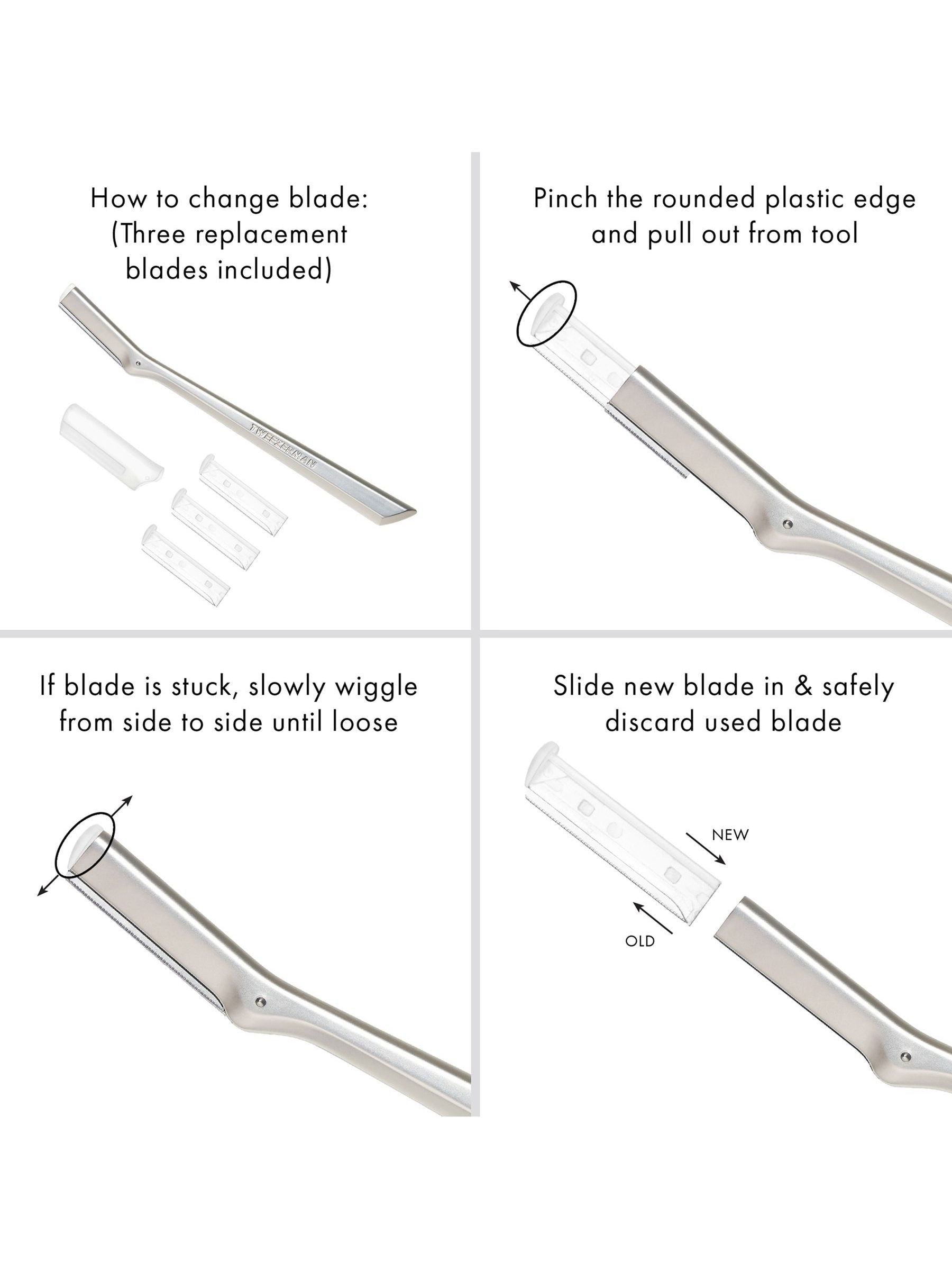 Tweezerman Facial Razor Replacement Blade