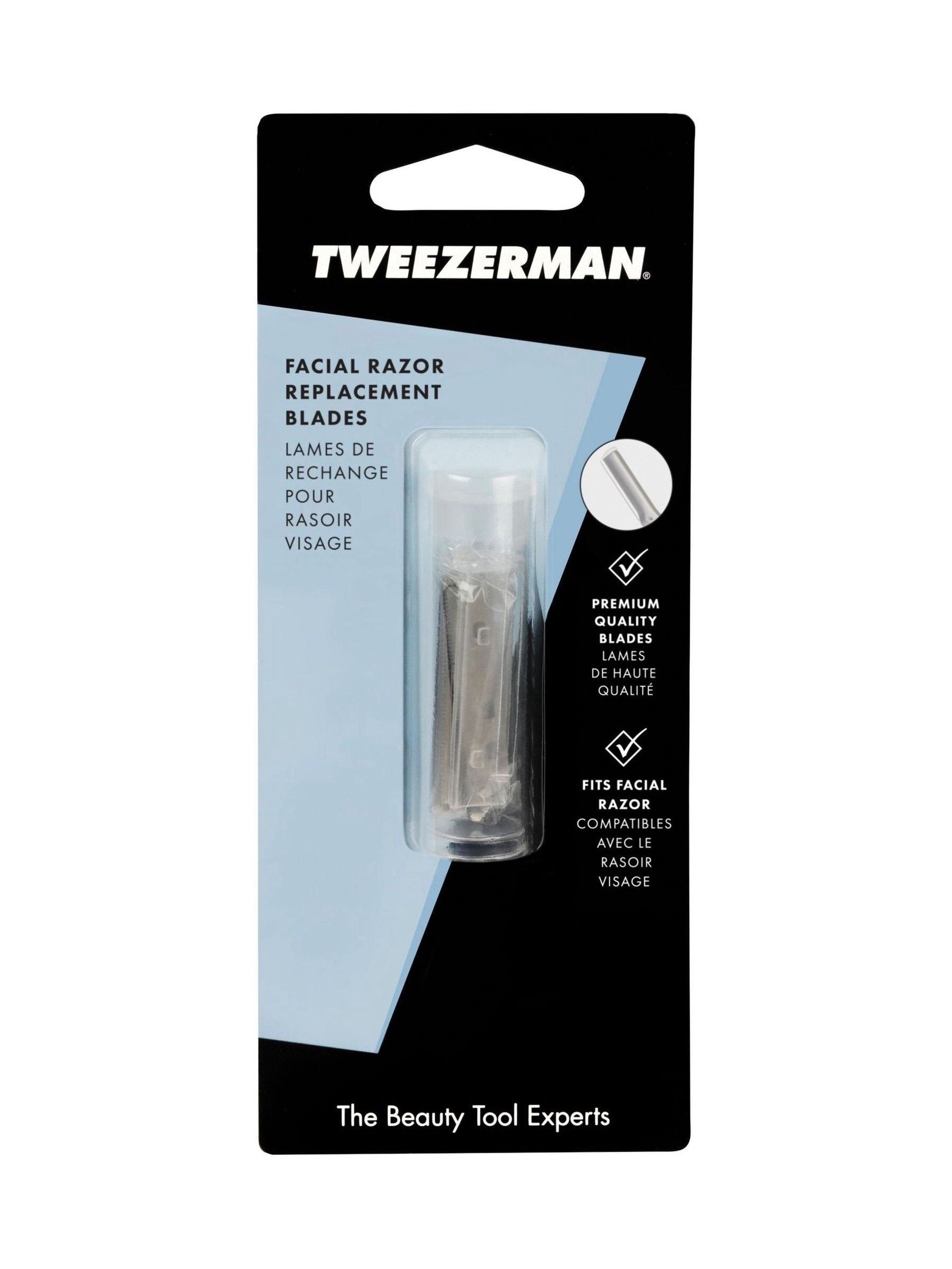 Tweezerman Facial Razor Replacement Blade