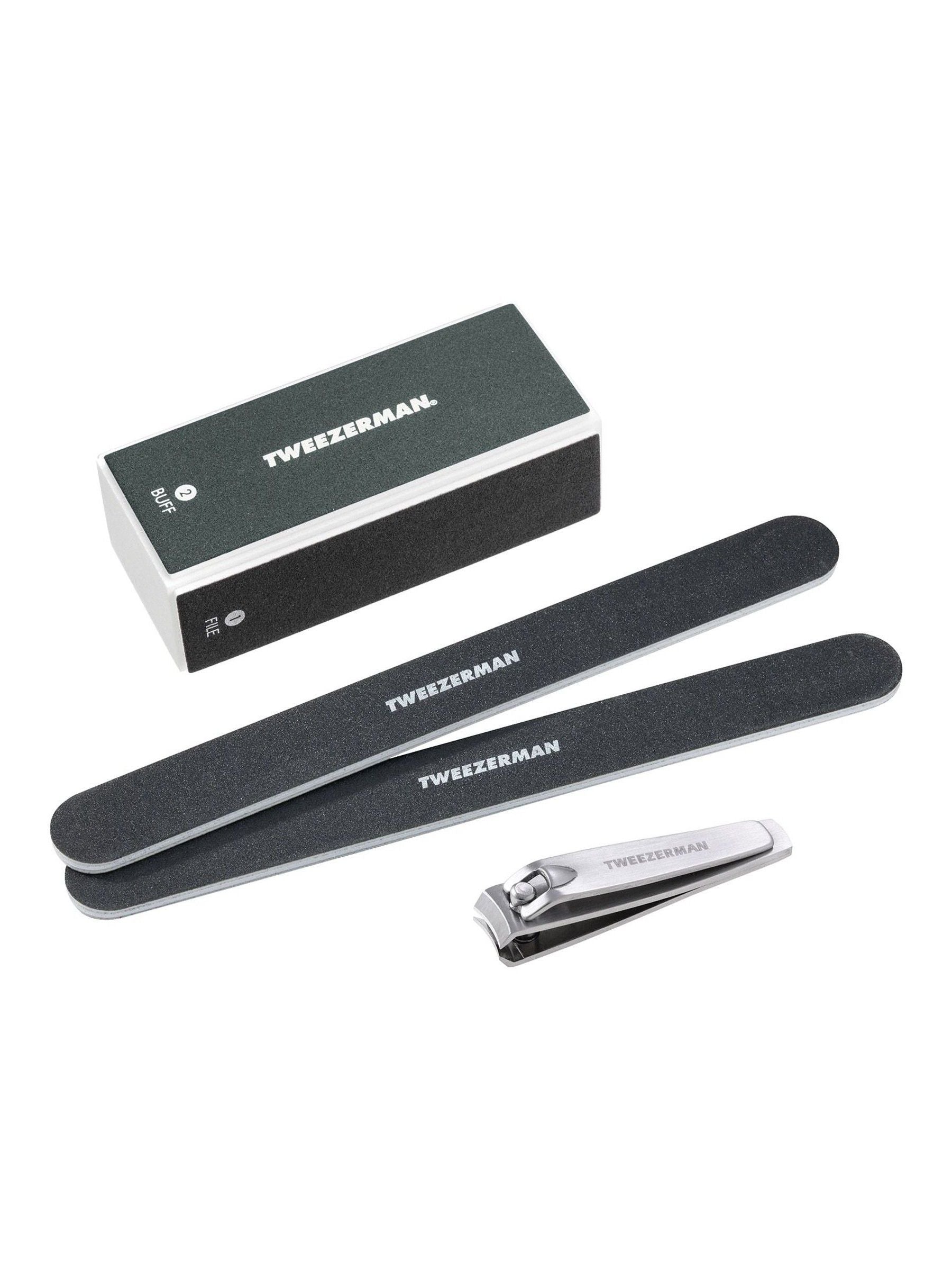 Tweezerman manicure kit with clipper files and buffer (British brand)