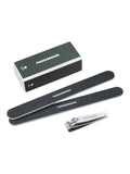Tweezerman manicure kit with clipper files and buffer (British brand)