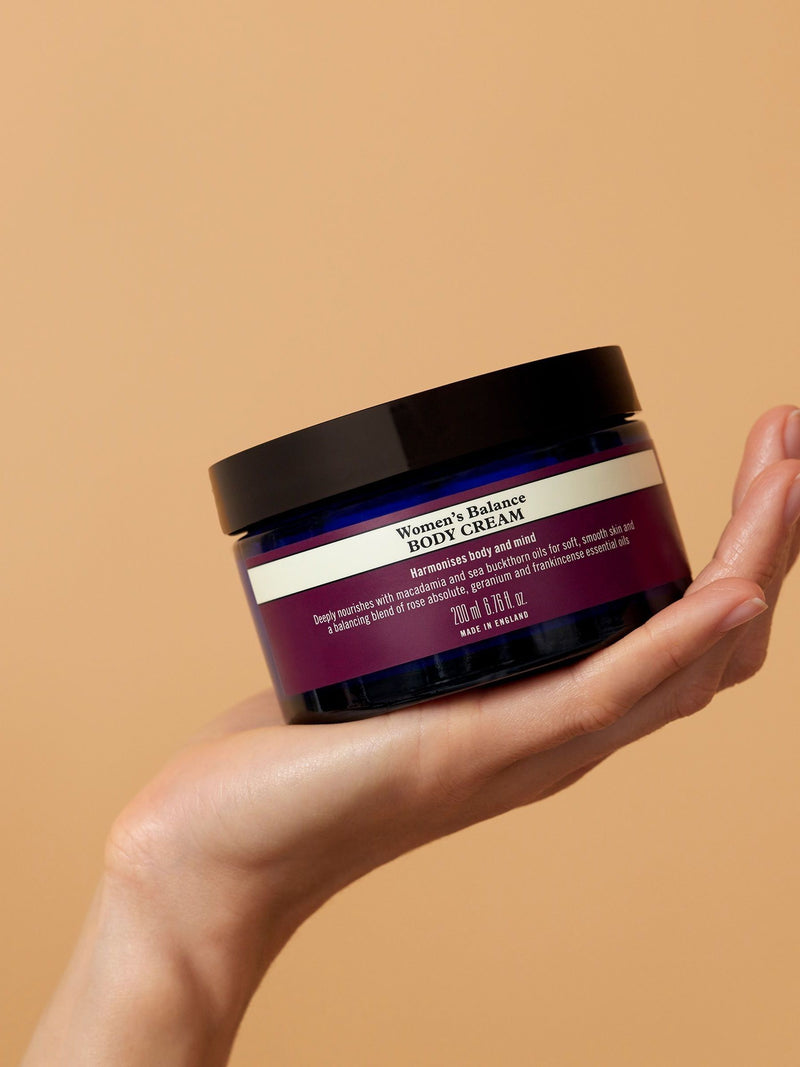 Neals Yard Remedies Women's Balance body cream 200ml, imported from the UK