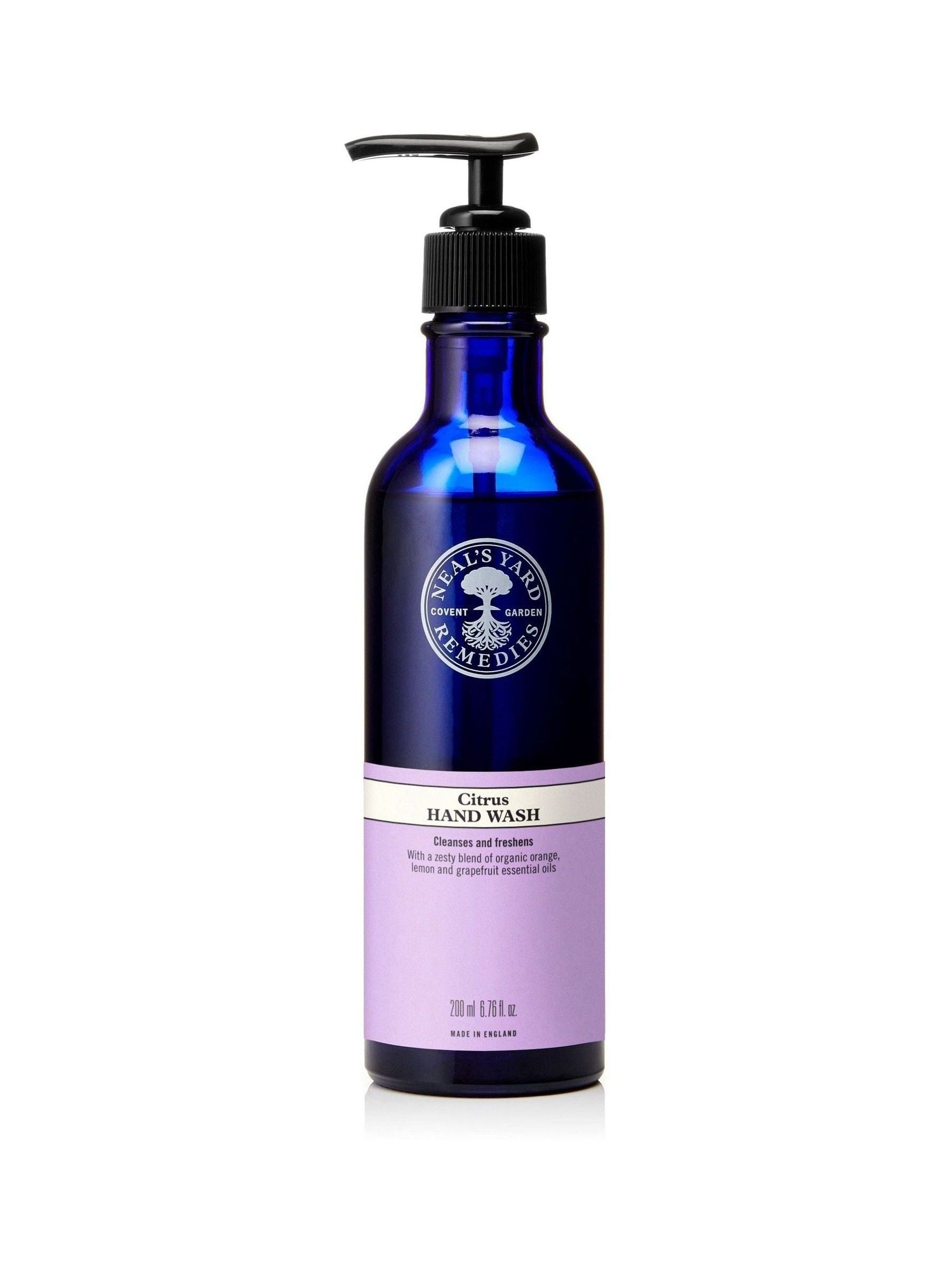 Neals Yard Remedies Citrus hand wash 200ml, imported from the UK