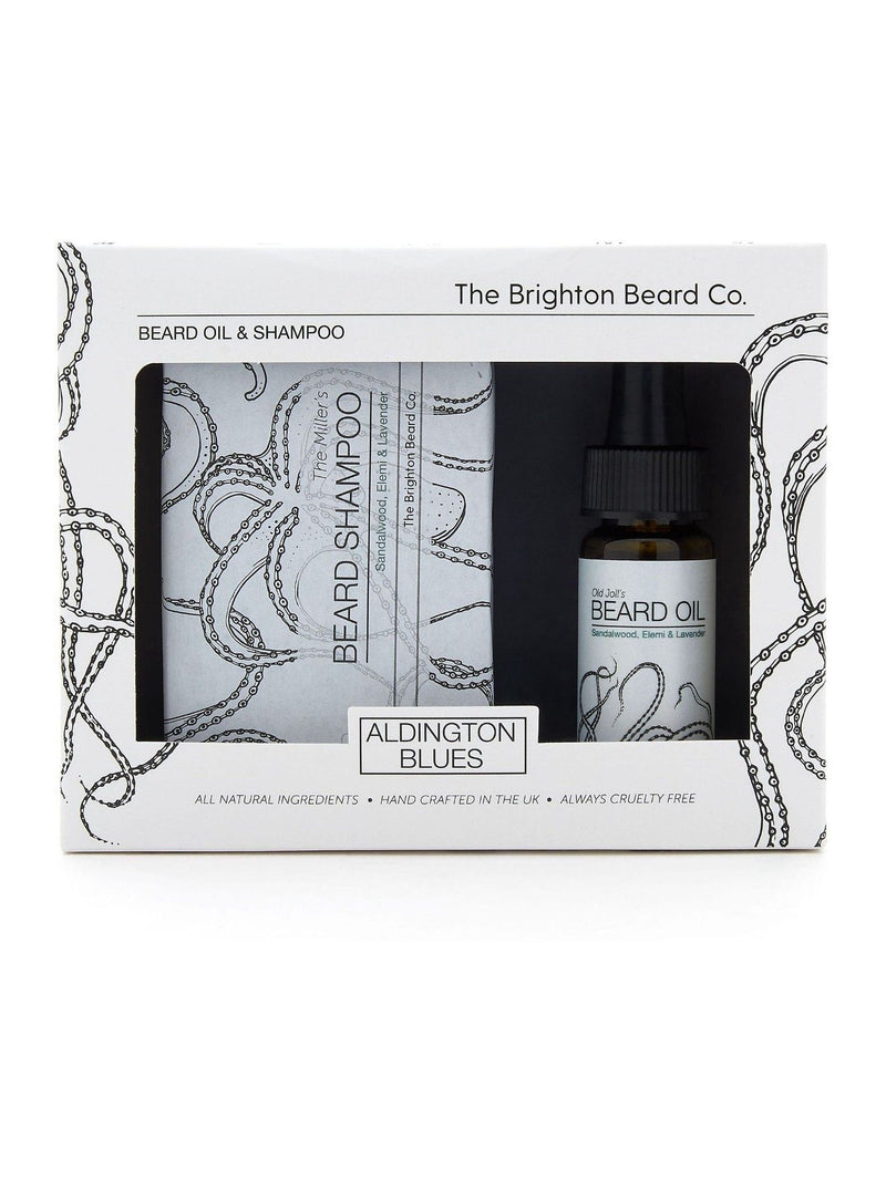 Brighton Beard Co. Aldington Blues gift set - British product