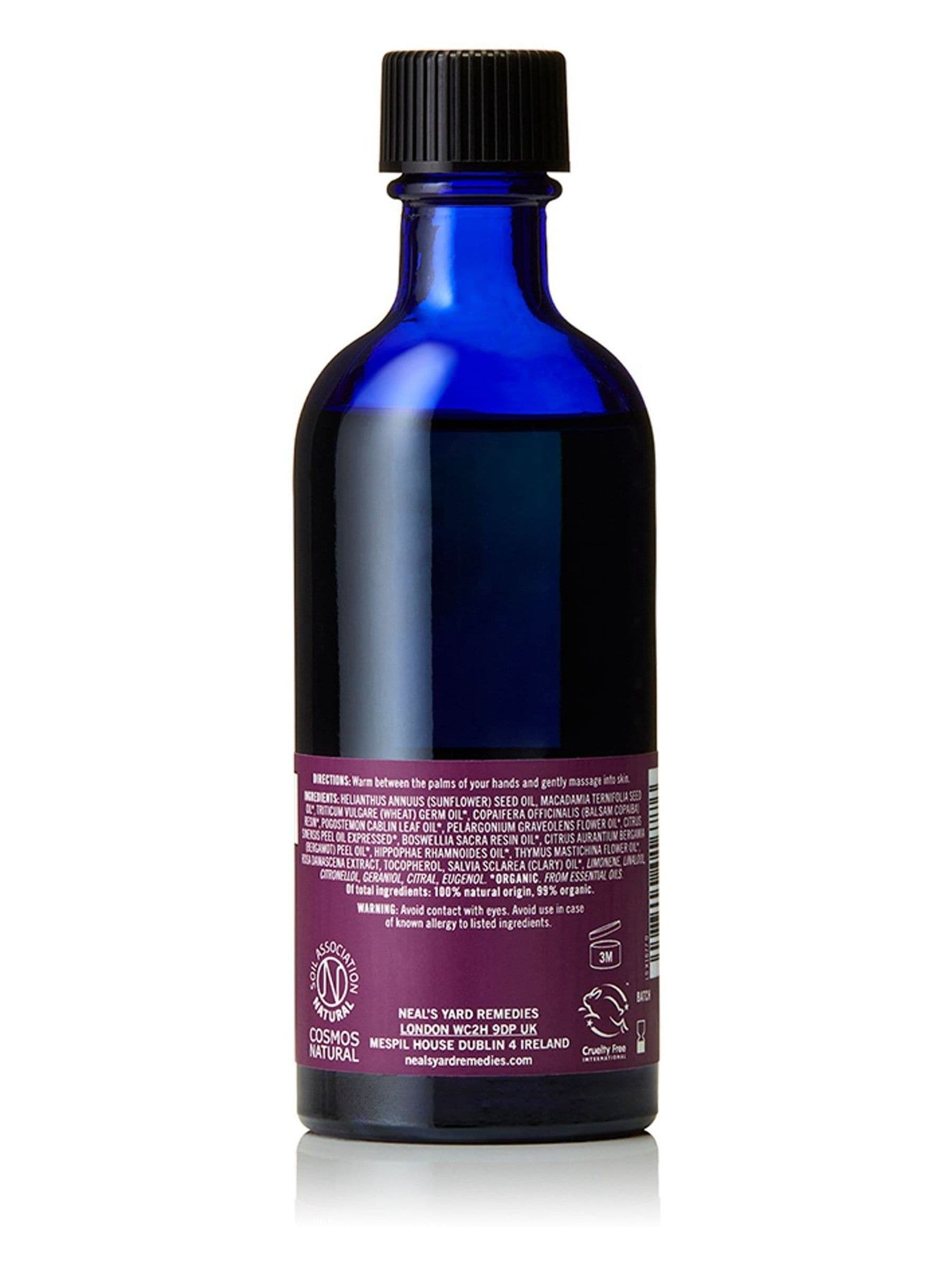 Neals Yard Remedies Women's Balance Massage Oil 100ml, imported from the UK