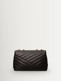 Tory Burch black small Kira chevron shoulder bag (British brand)