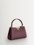 Tory Burch Red Eleanor Mini Satchel handbag, imported from the UK