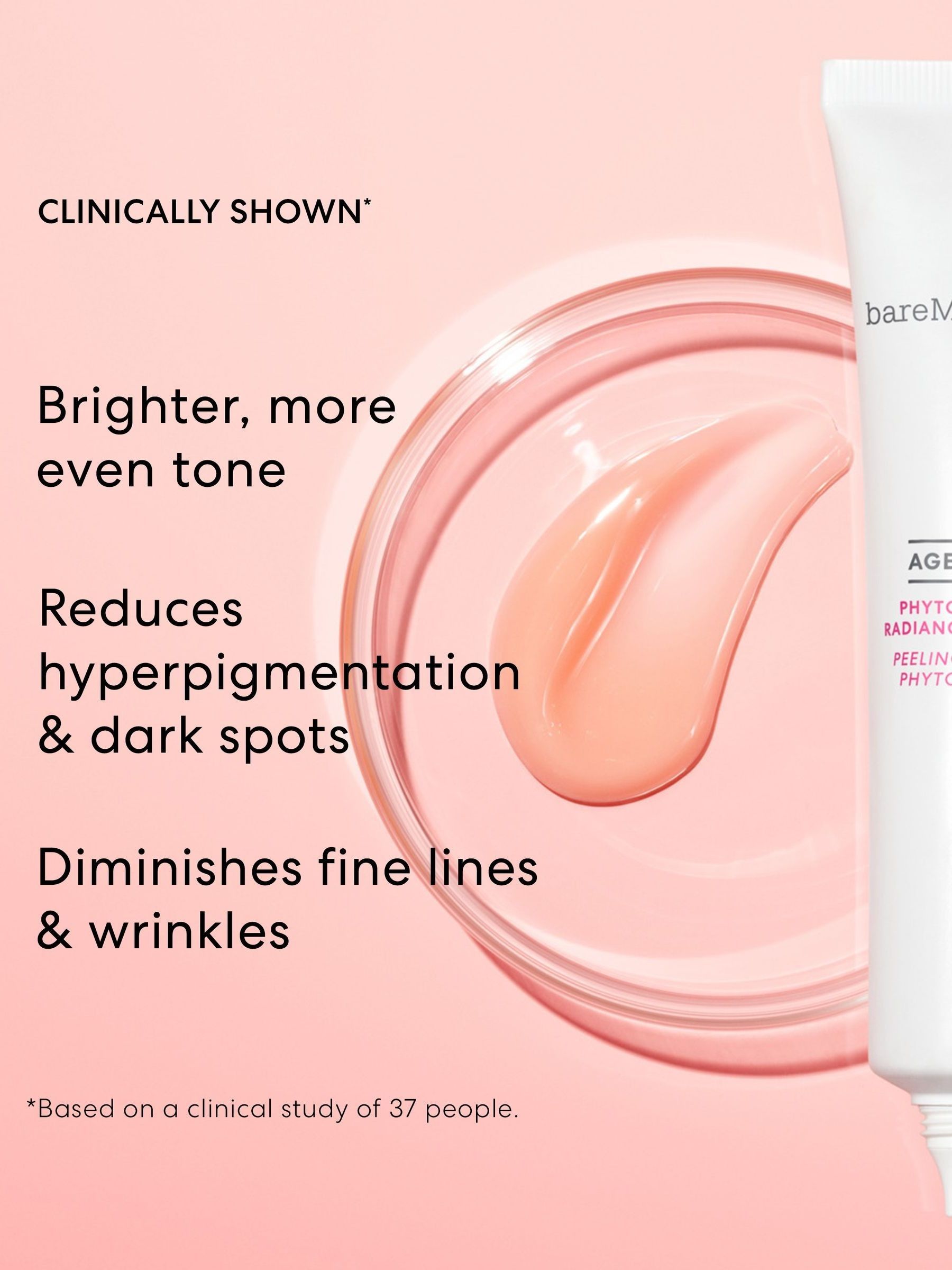 bareMinerals Phyto-AHA Radiance Peeling Mask - British product