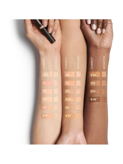 Duo de Correcteurs Crèmeux pour le Visage et le Dessous des Yeux avec Formule Haute Pigmentation, 16 Teintes