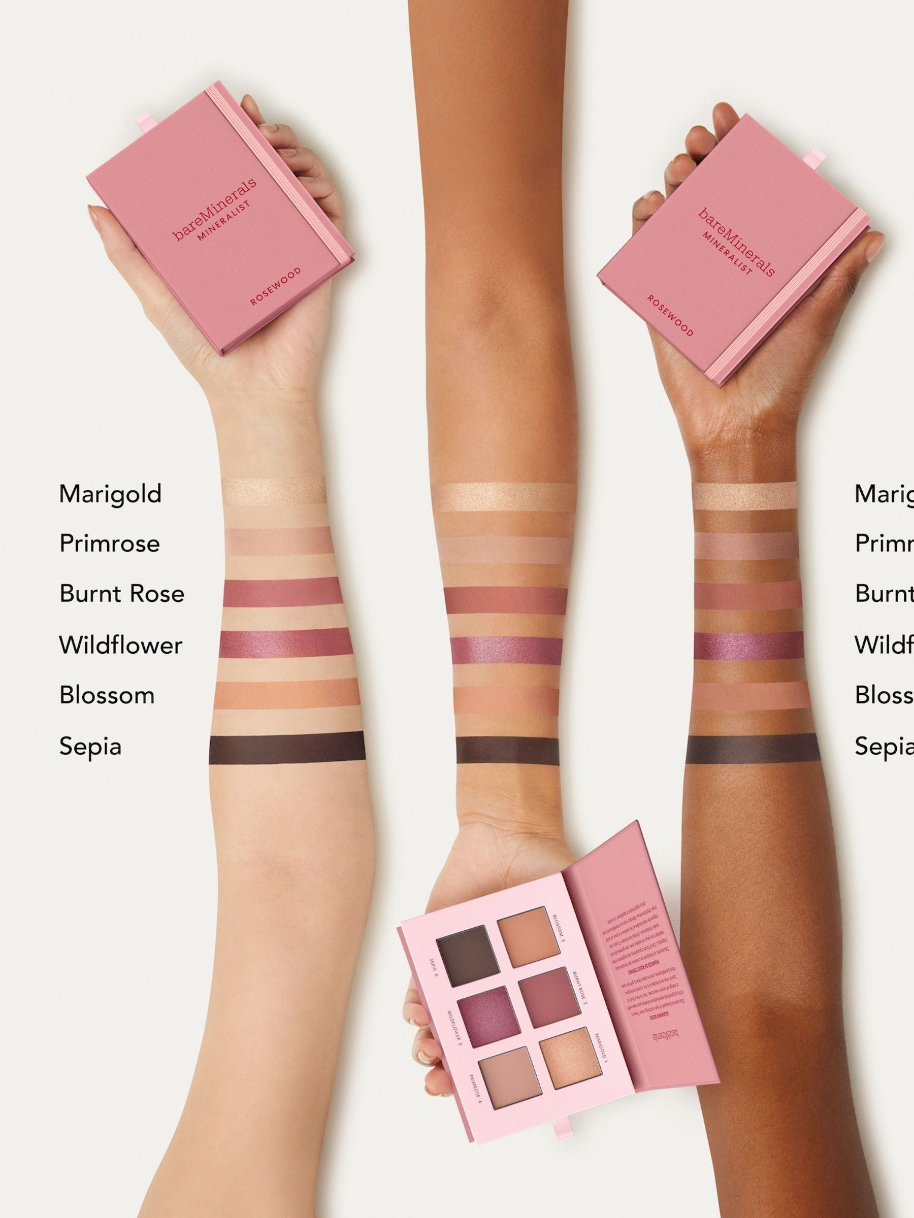 bareMinerals Mineralist Rosewood eyeshadow palette - British product