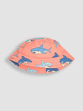 JoJo Maman Bébé coral bucket sun hat, imported from the UK