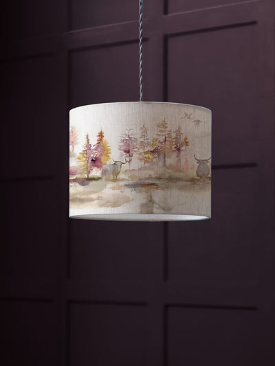 Next Voyage Maison Linen Caledonian Eva Fabric Lampshade- Buy online at McGrocer