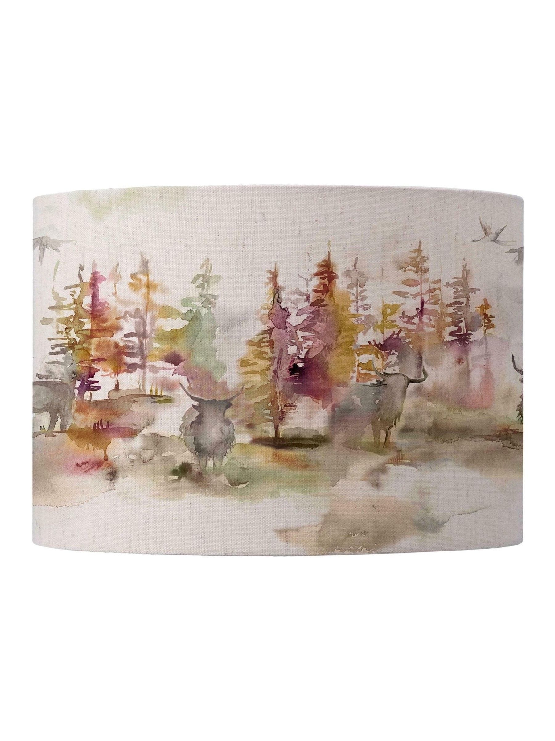Voyage Maison linen Caledonian Eva lampshade, UK version