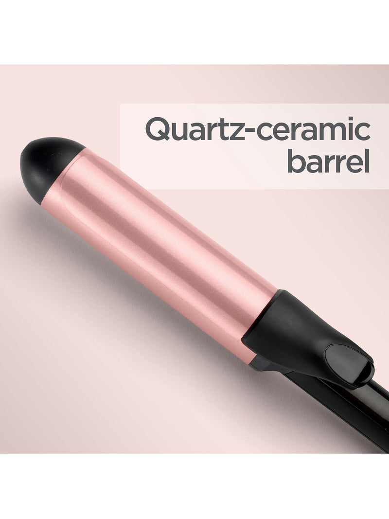 BaByliss Rose-Quartz 38mm curling tong, imported from the UK