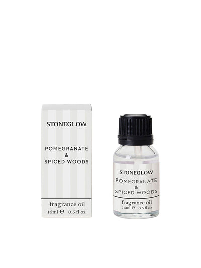 Next Stoneglow Pomegranate & Spiced Woods Modern Classics Fragrance Oil 15ml- Buy online at McGrocer