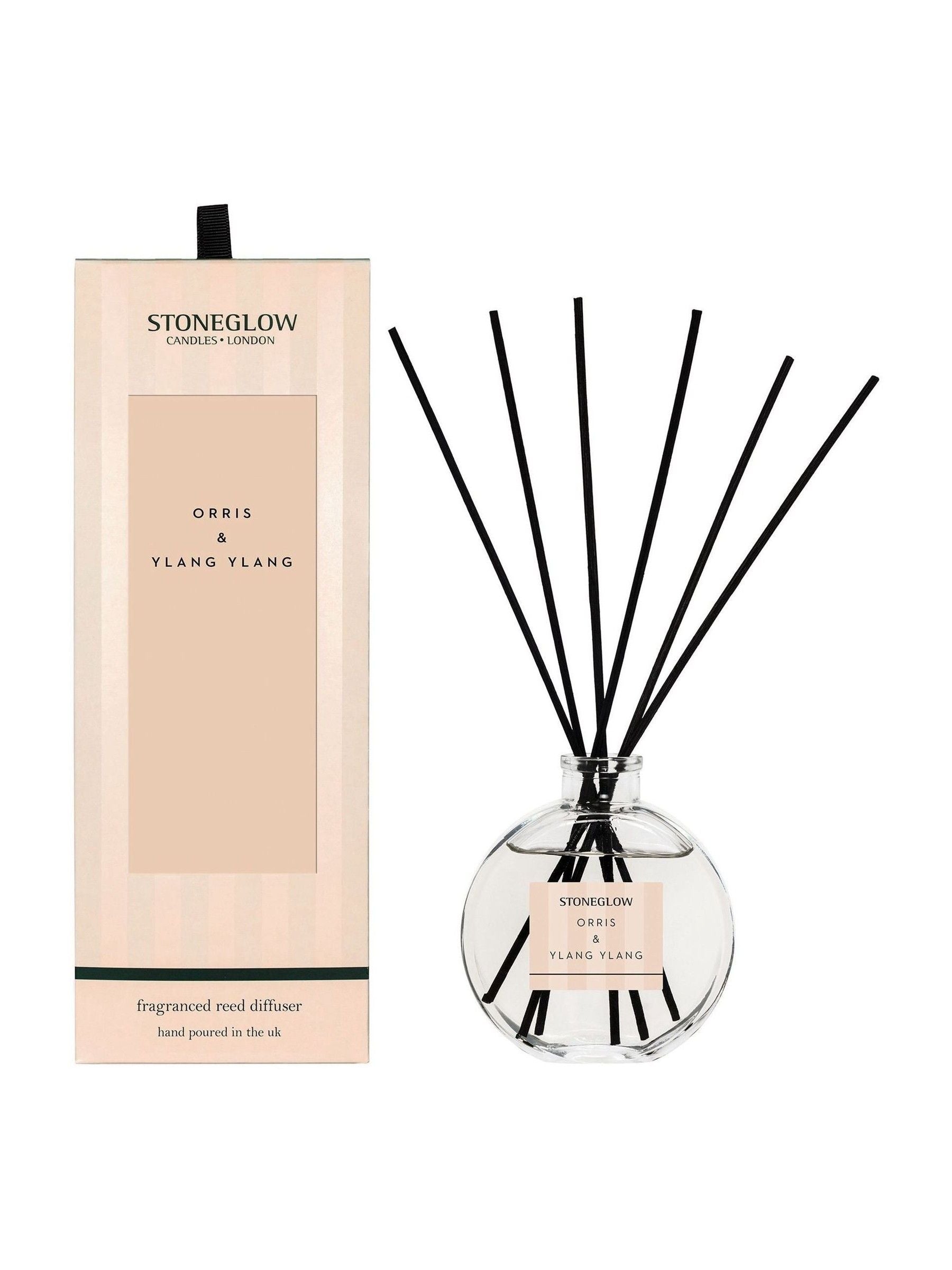 Stoneglow reed diffuser Orris & Ylang Ylang 120ml, imported from the UK