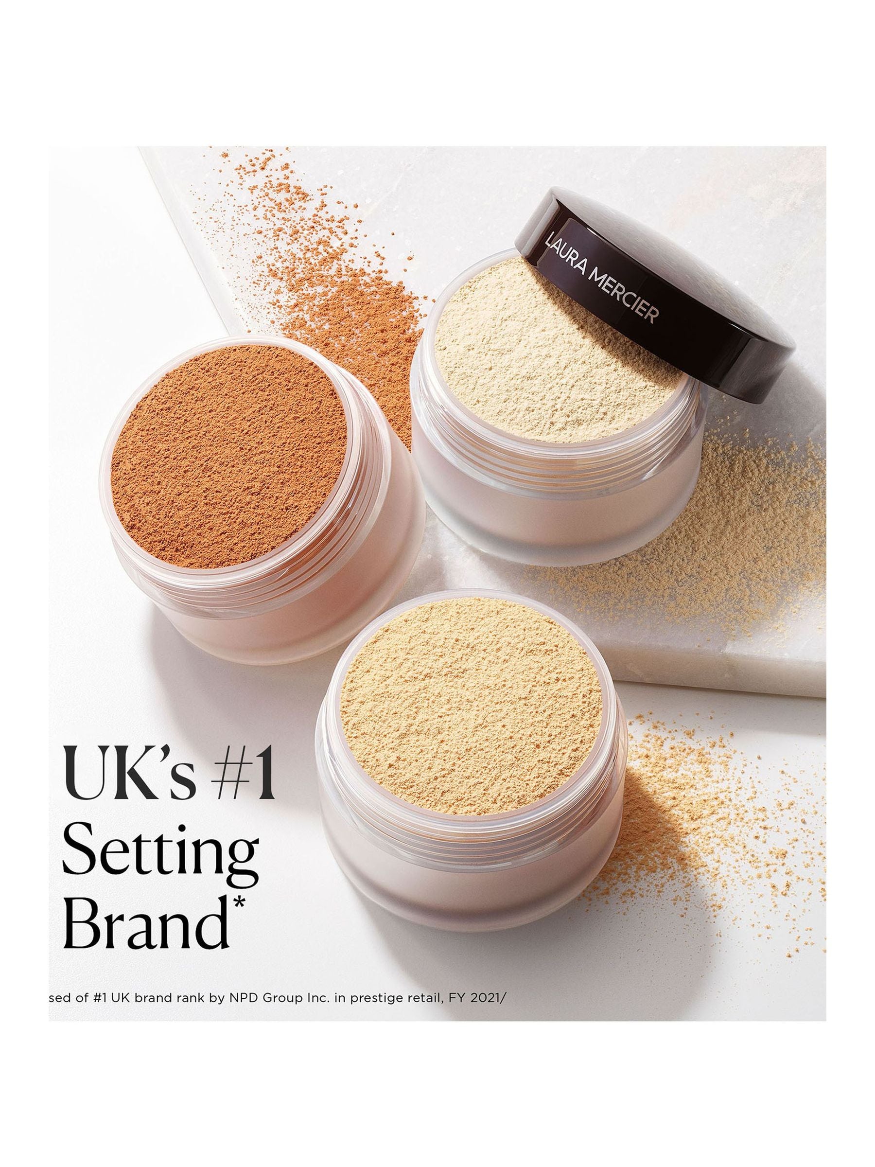 Laura Mercier Translucent Glow setting powder travel size, imported from the UK
