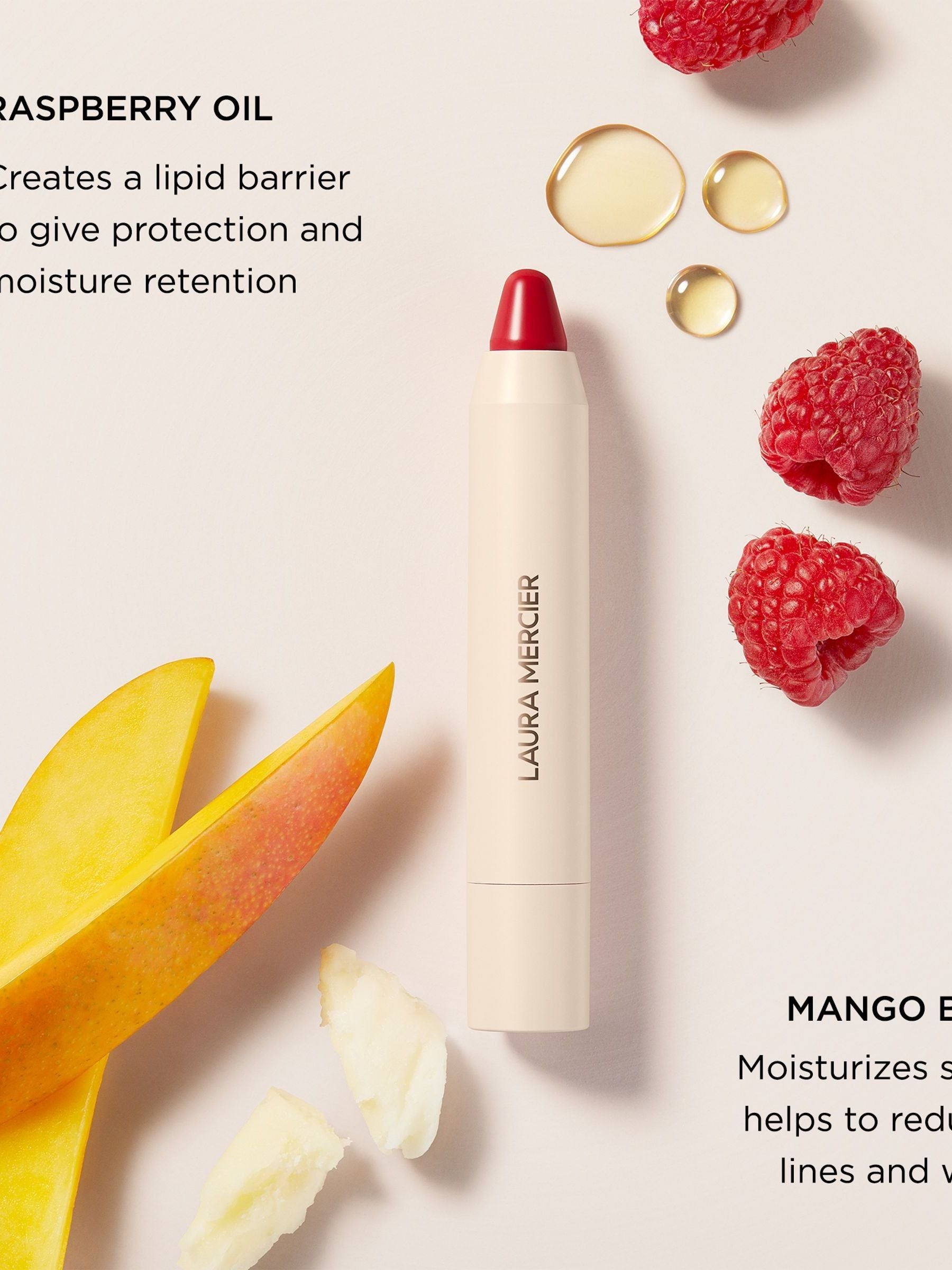 Laura Mercier Petal Soft Lipstick Crayon, imported from the UK