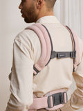 BabyBjörn baby carrier light pink harmony woven melangé - British product
