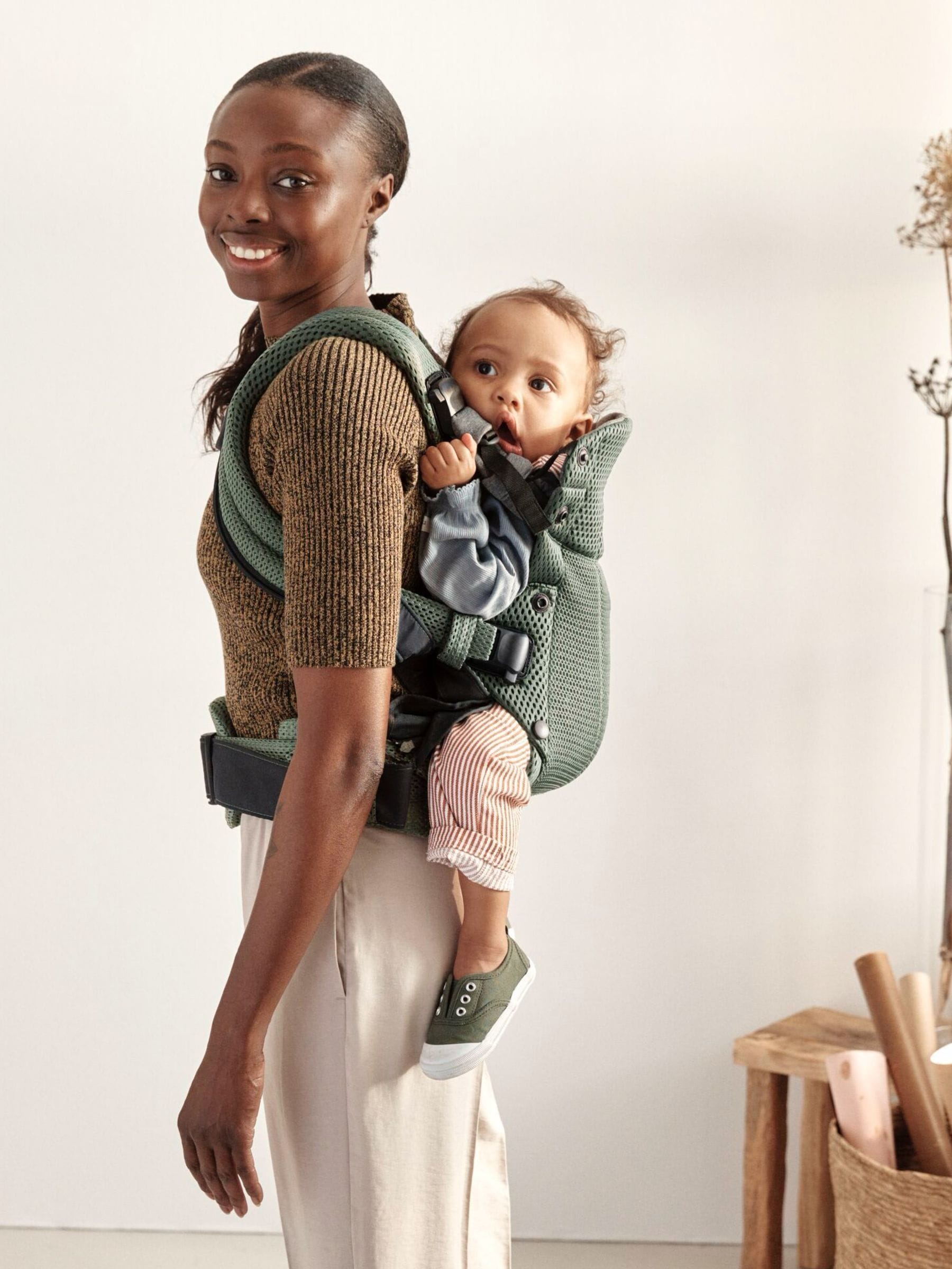BabyBjörn Harmony 3D Mesh baby carrier, imported from the UK