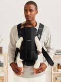 BabyBjörn mini baby carrier black woven, UK version