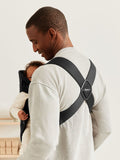 BabyBjörn mini baby carrier black woven, UK version