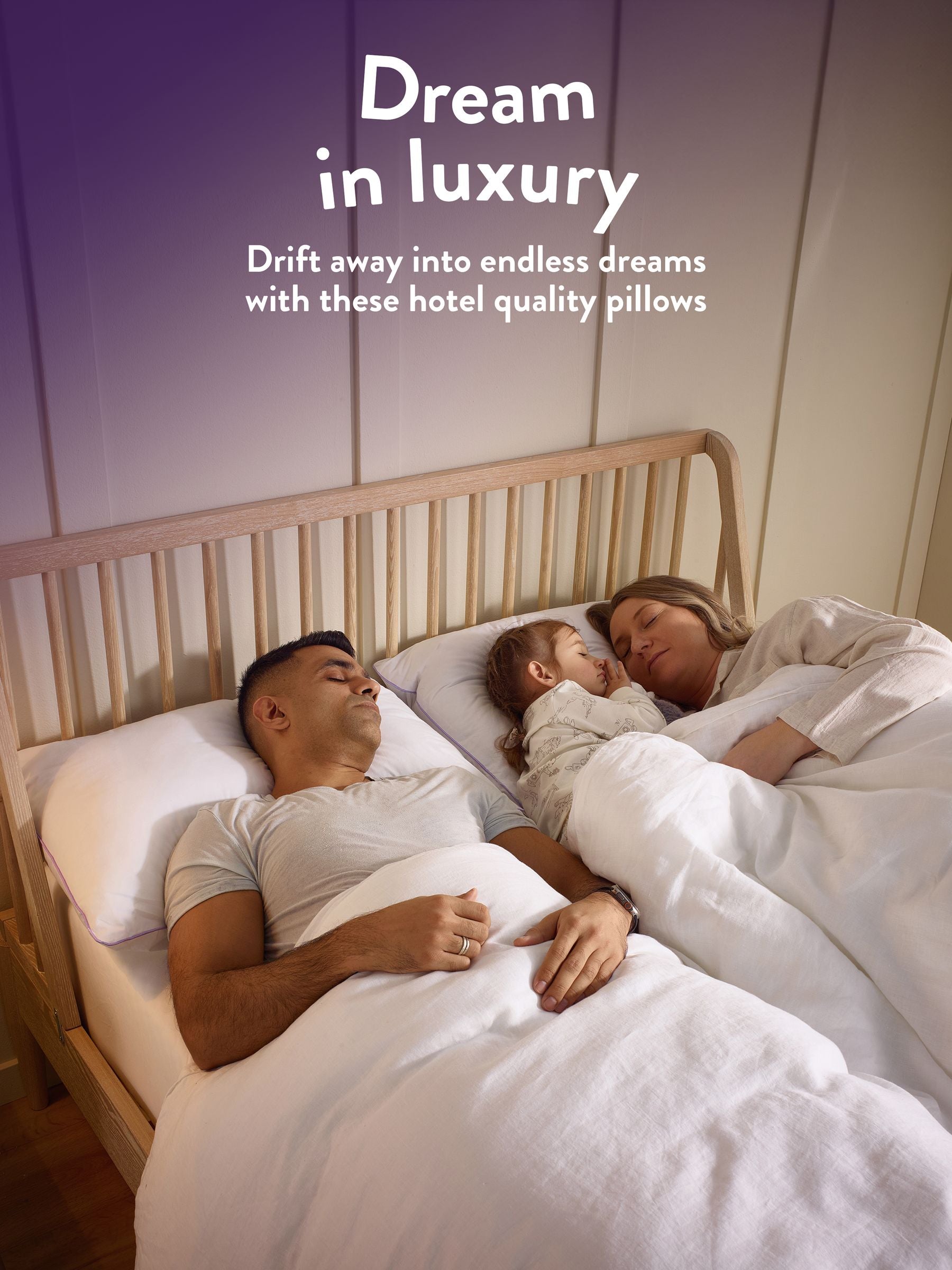 Slumberdown Firm Side Sleeper pillows 2 Pack (British brand)