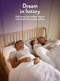 Slumberdown Firm Side Sleeper pillows 2 Pack (British brand)