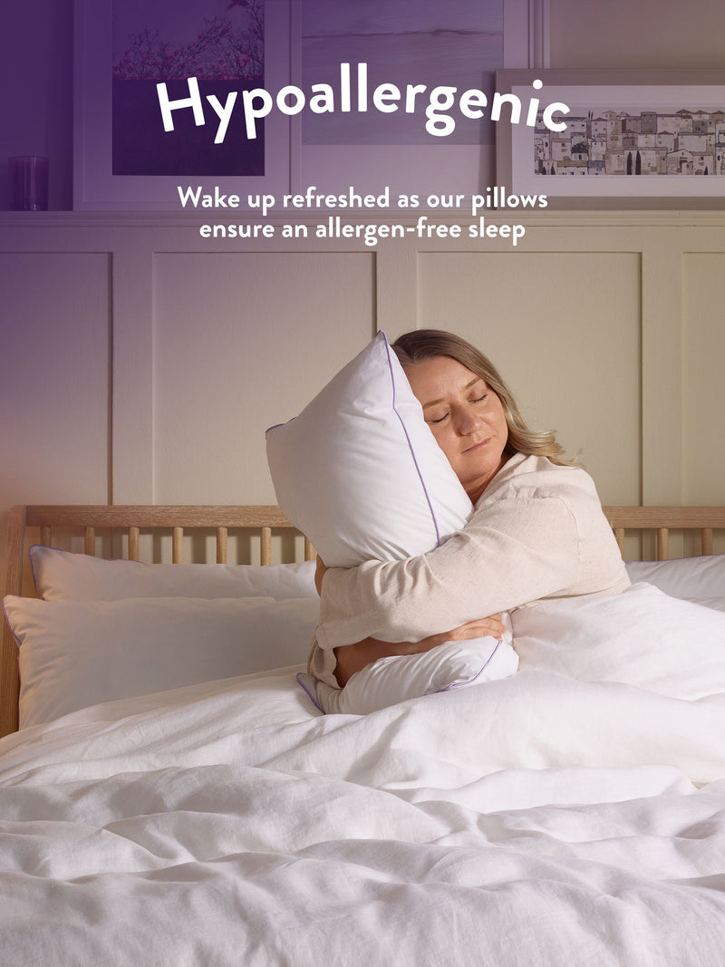 Slumberdown Firm Side Sleeper pillows 2 Pack (British brand)