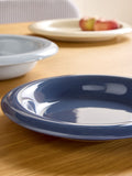 MADE.COM Quell side plates brown stoneware set of 4 - British product
