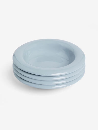 Ensemble de 4 bols à pâtes MADE.COM Set of 4 Blue Quell - Achetez en ligne chez McGrocer