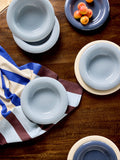 MADE.COM Set of 4 Blue Quell Pasta Bowls
