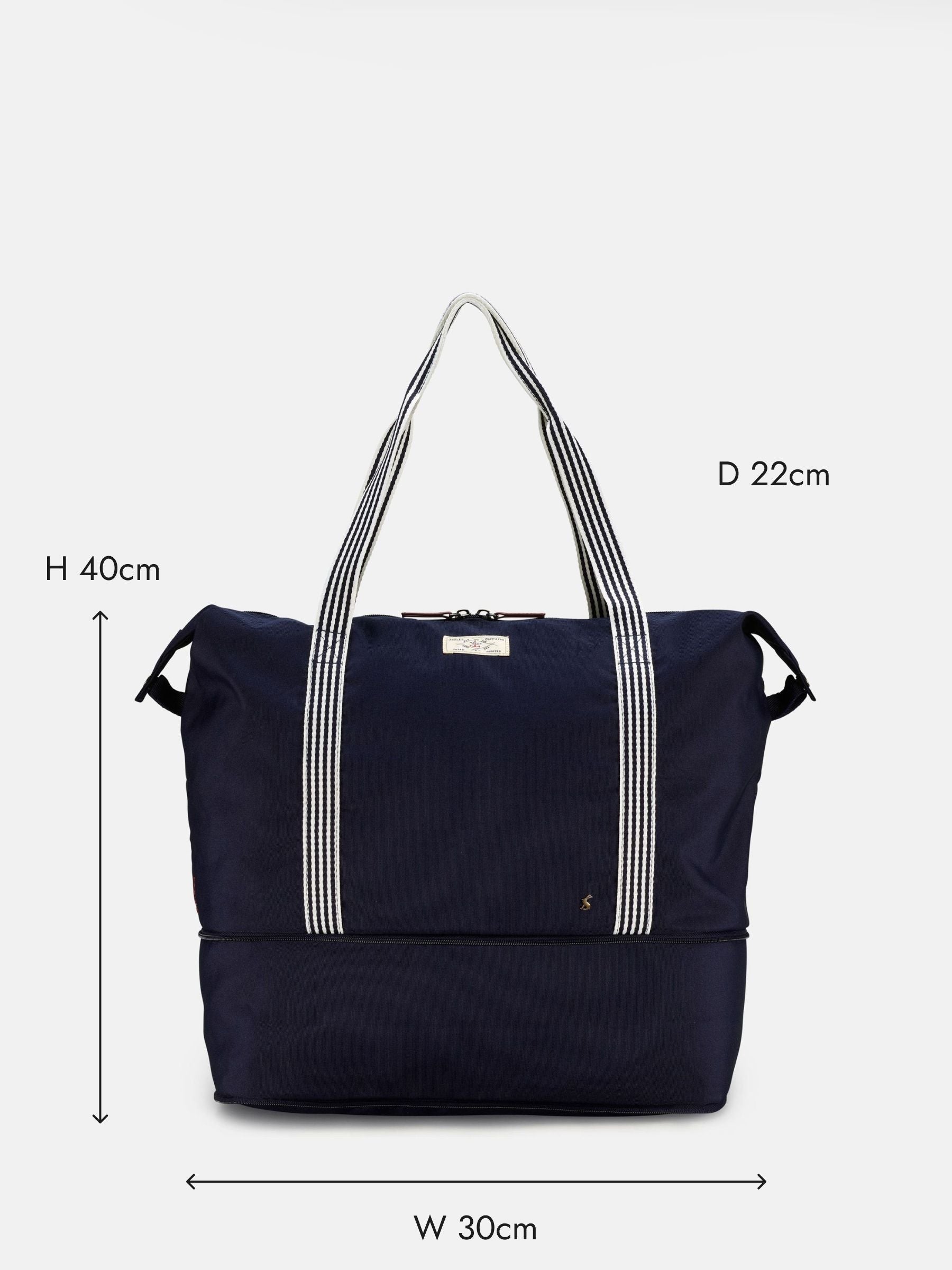 Joules Coast Navy Packaway Duffle Bag, UK version