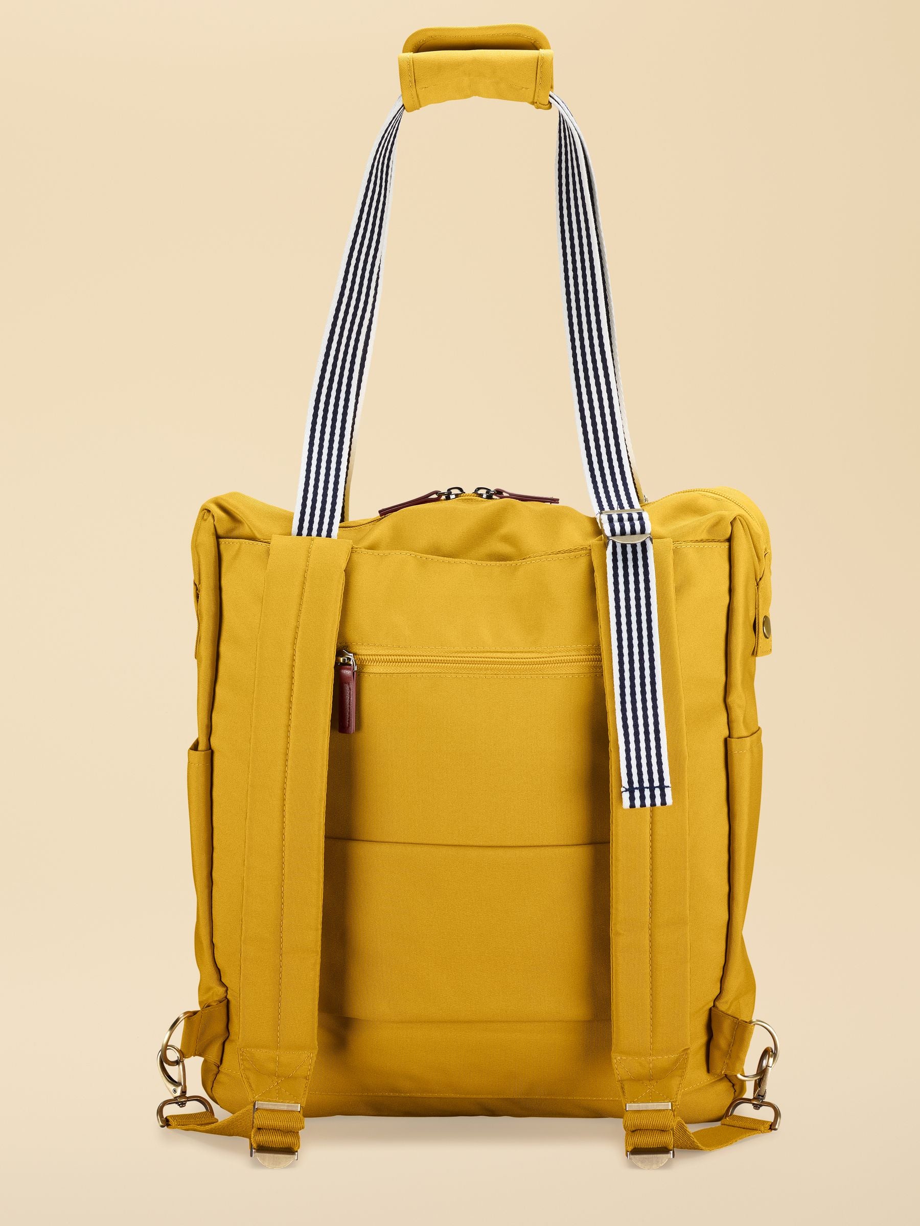 Joules Coast Yellow backpack, imported from the UK