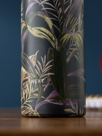 Next Schwarze Tropical Print Wasserflasche - Online bei McGrocer kaufen