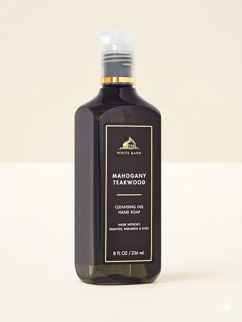 Bath & Body Works Mahogany Teakwood Cleansing Gel Hand Soap 236ml