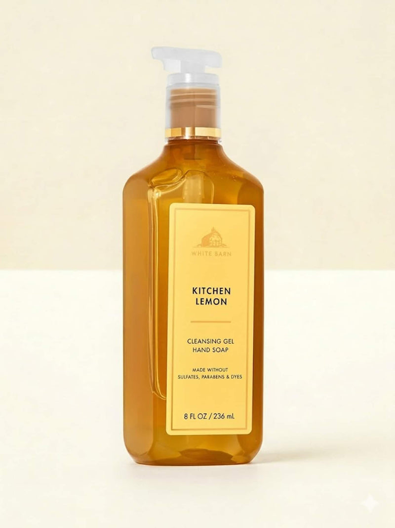 Bath & Body Works Kitchen Lemon Cleansing Gel Hand Soap 236ml