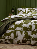 Herve Wild Horse reversible duvet cover set - British product