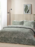 HÖEM Olive Nola abstract geometric duvet cover set, UK version