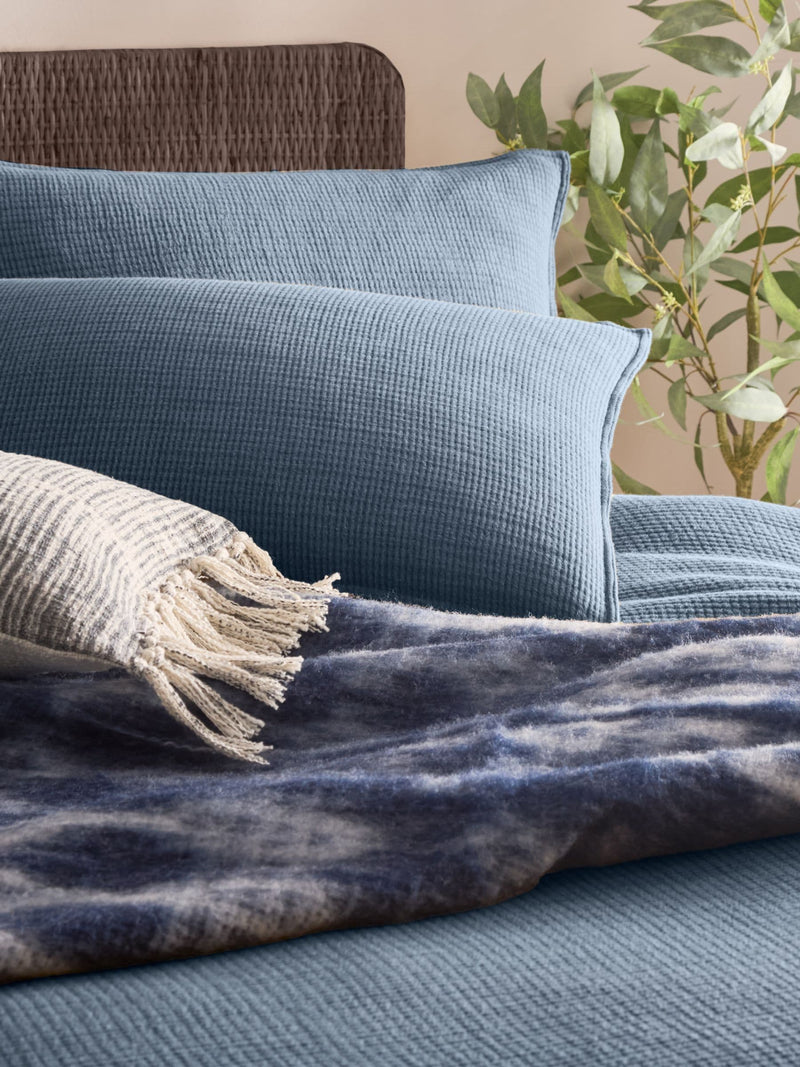 Yard Ink Ribble Ink Blue Duvet Cover Set (British brand)