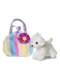 Aurora World Princess Puppy with carrier 15cm (British brand)