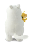Aurora World Moomin standing with daffodil plush toy, UK version
