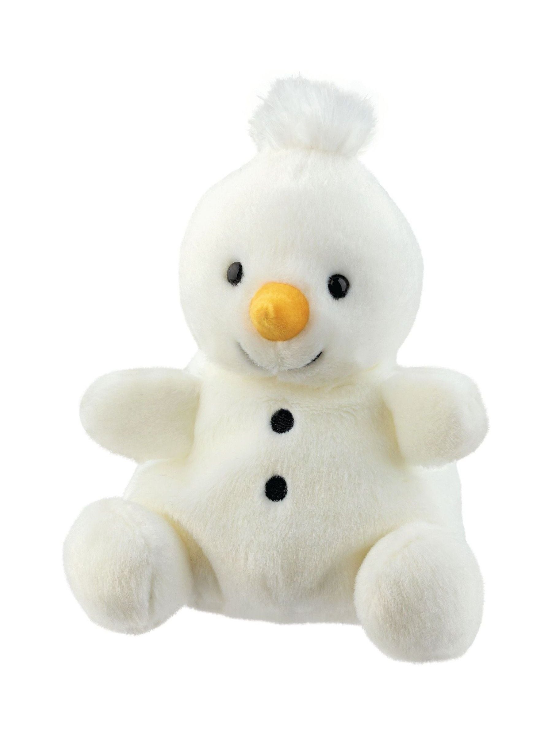 Aurora World Cuddle Pals Snowman soft toy 8 inch (British brand)
