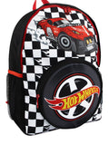 Hot Wheels backpack with wheel pocket, imported from the UK