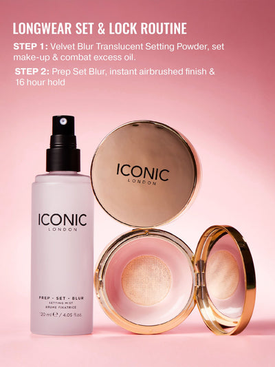 Next ICONIC London Velvet Blur Translucent Setting Powder Makeup Setting Powder - اشترِ عبر الإنترنت من McGrocer