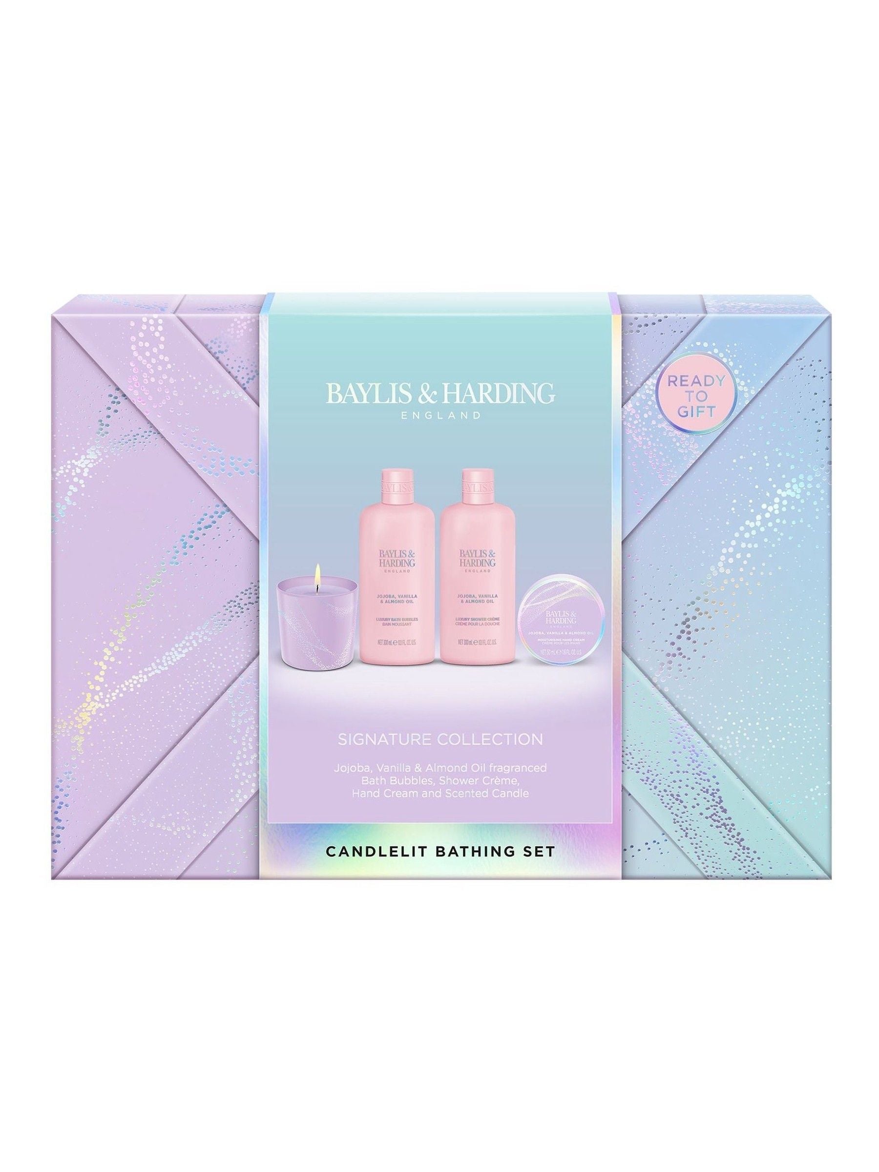 Baylis & Harding jojoba vanilla almond oil gift set - British product