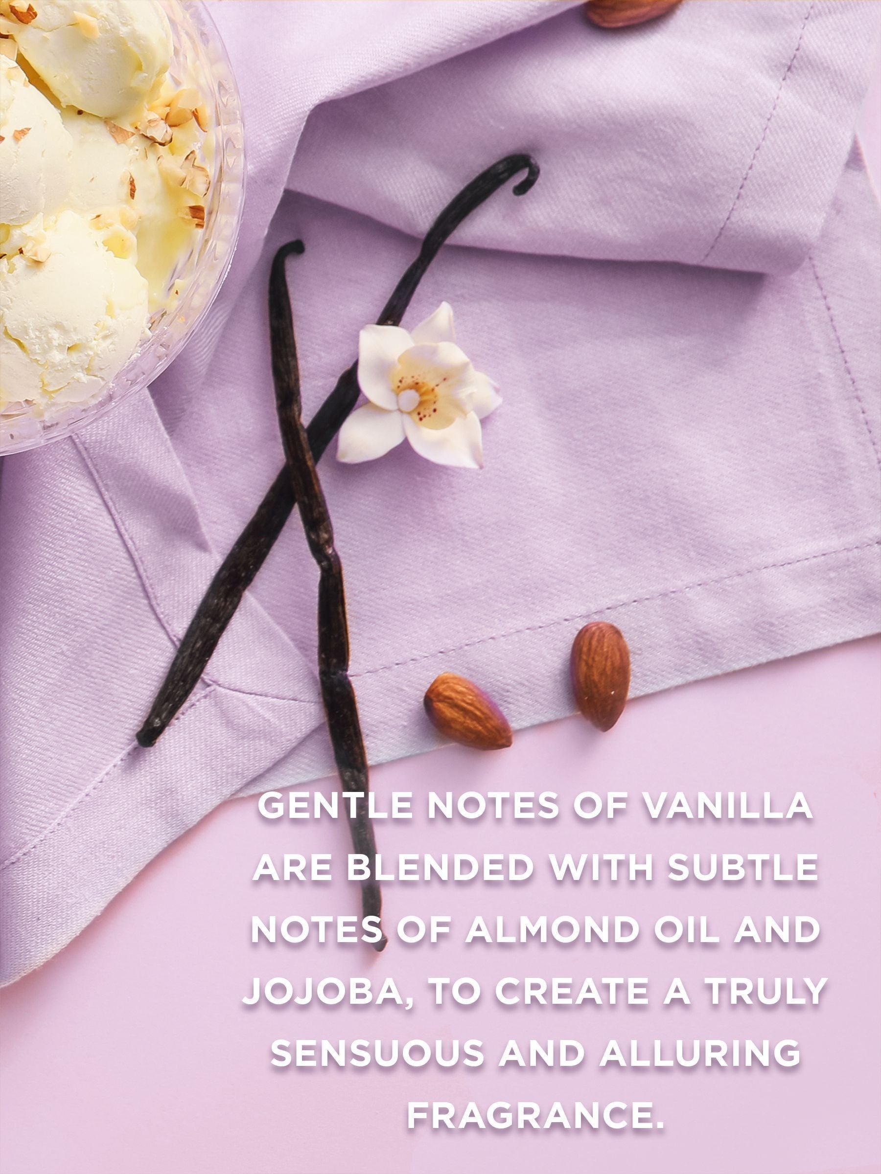 Baylis & Harding jojoba vanilla almond oil gift set - British product