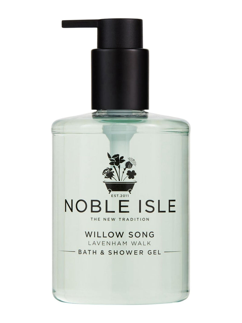 Noble Isle Willow Song bath and shower gel 250ml, imported from the UK